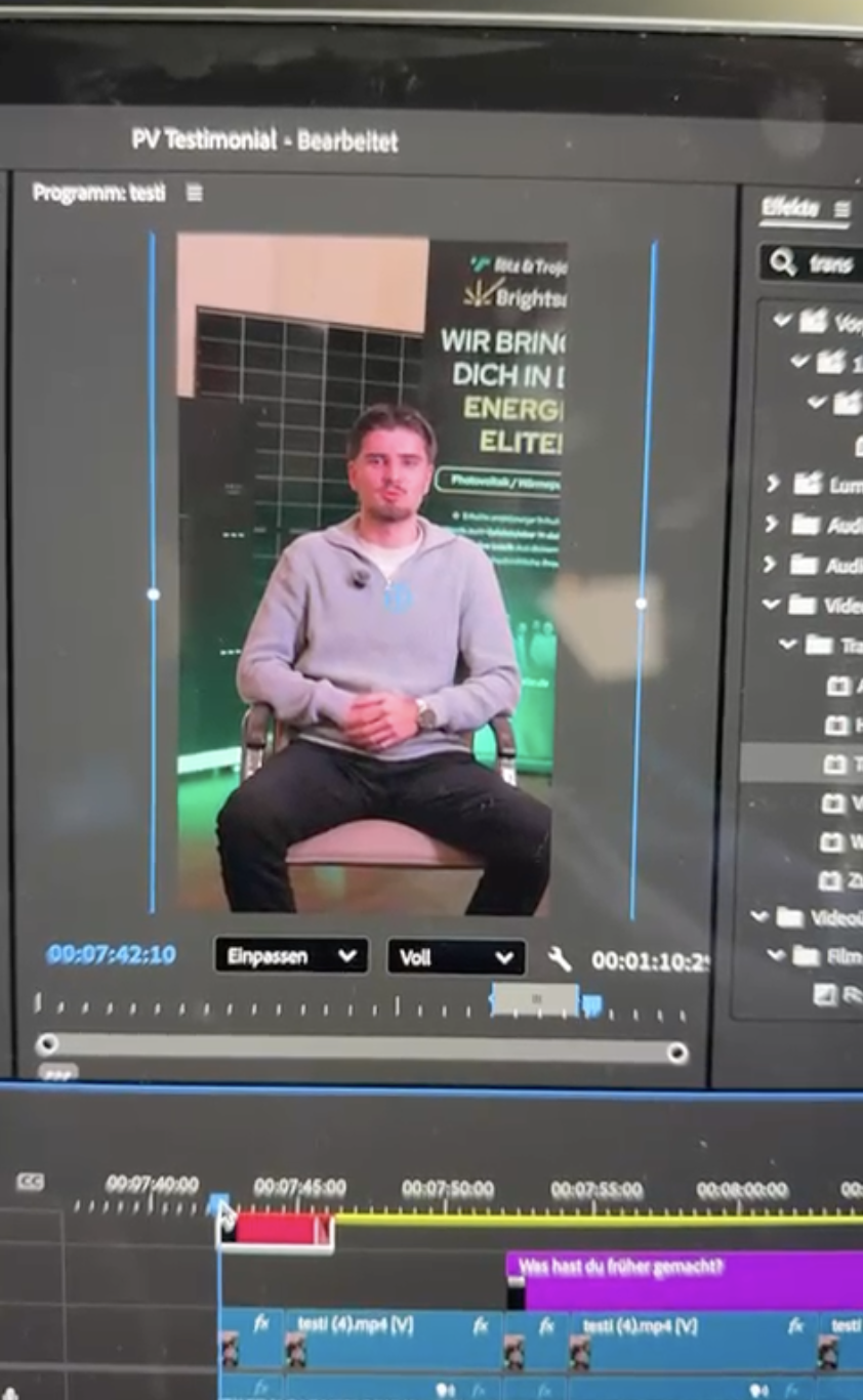 Post-Production in Adobe Premiere
